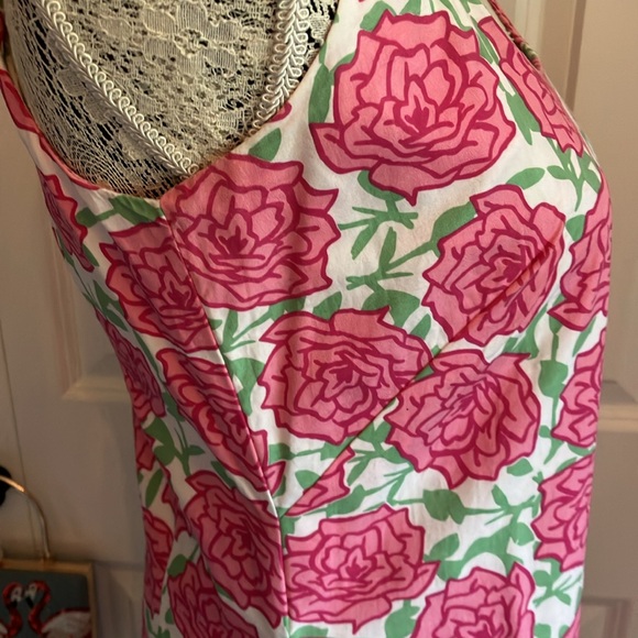 Super cute size 4 pink peony sleeveless dress by Hatley Resort. - Picture 6 of 16